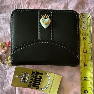 Juicy Couture Black Wallet NWT